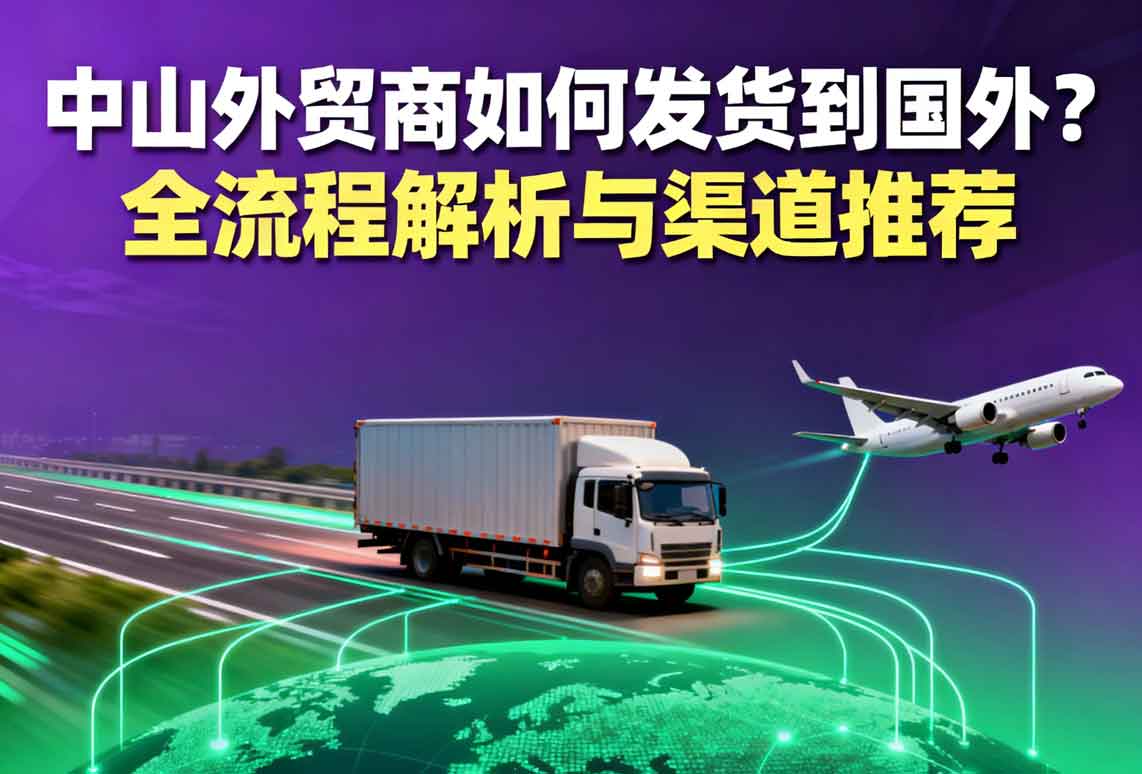 中山外貿(mào)商如何發(fā)貨到國外？全流程解析與渠道推薦