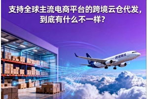 支持全球主流電商平臺的跨境云倉代發(fā)，到底有什么不一樣？