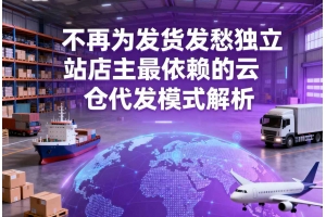 不再為發(fā)貨發(fā)愁獨立站店主最依賴的云倉代發(fā)模式解析
