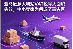 亞馬遜意大利站VAT稅號大面積失效，中小賣家為何成了重災區