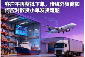 客戶不再整批下單，傳統(tǒng)外貿(mào)商如何應(yīng)對散貨小單發(fā)貨難題