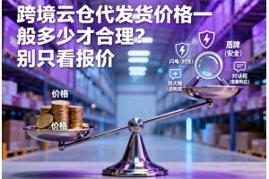 跨境云倉代發貨價格一般多少才合理？別只看報價